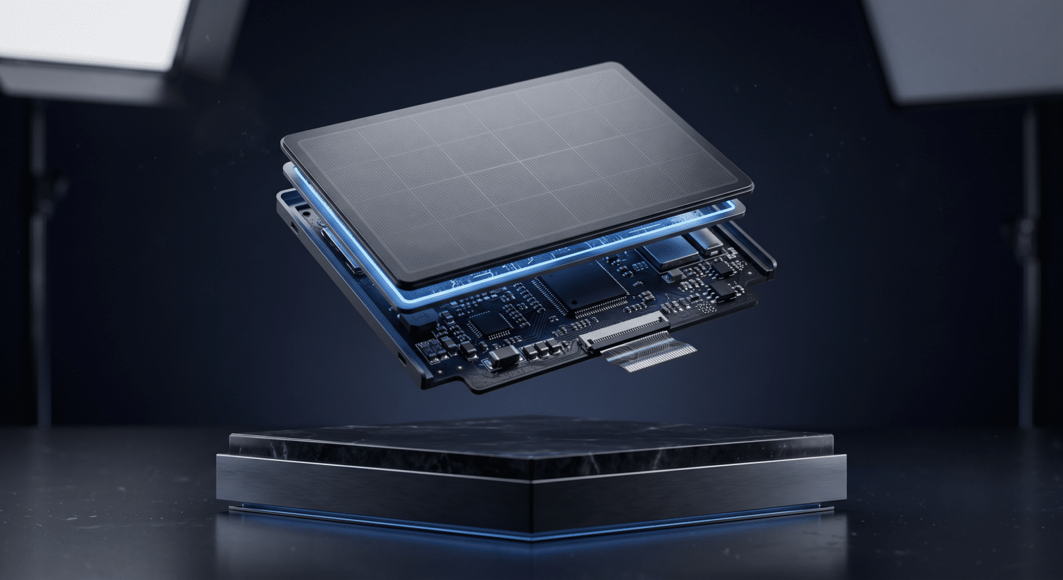 Touchpad de laptop con falla de conexión en Huamachuco